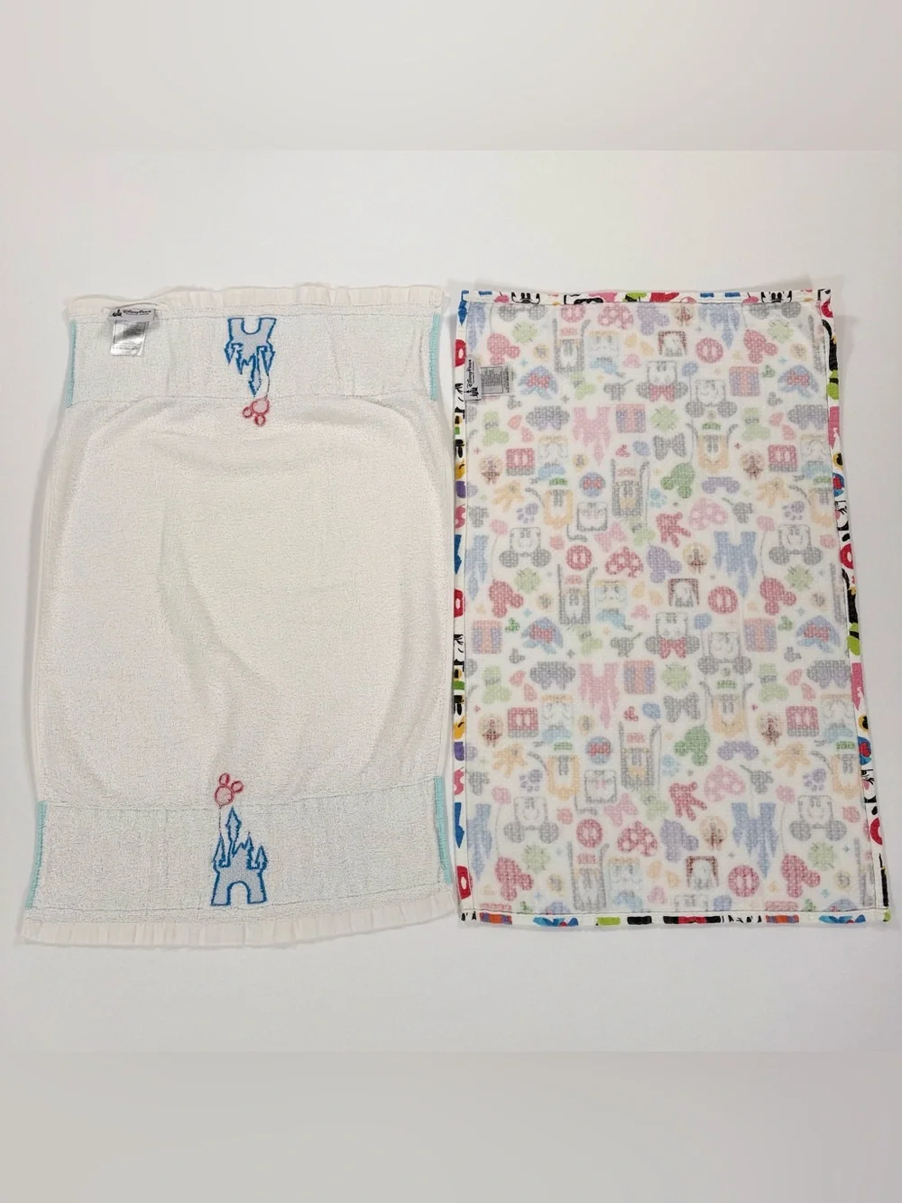 Disney Parks Kitchen Towels Lot Mickey Mouse Glove Spicy Emoji Castle Dish Cloth